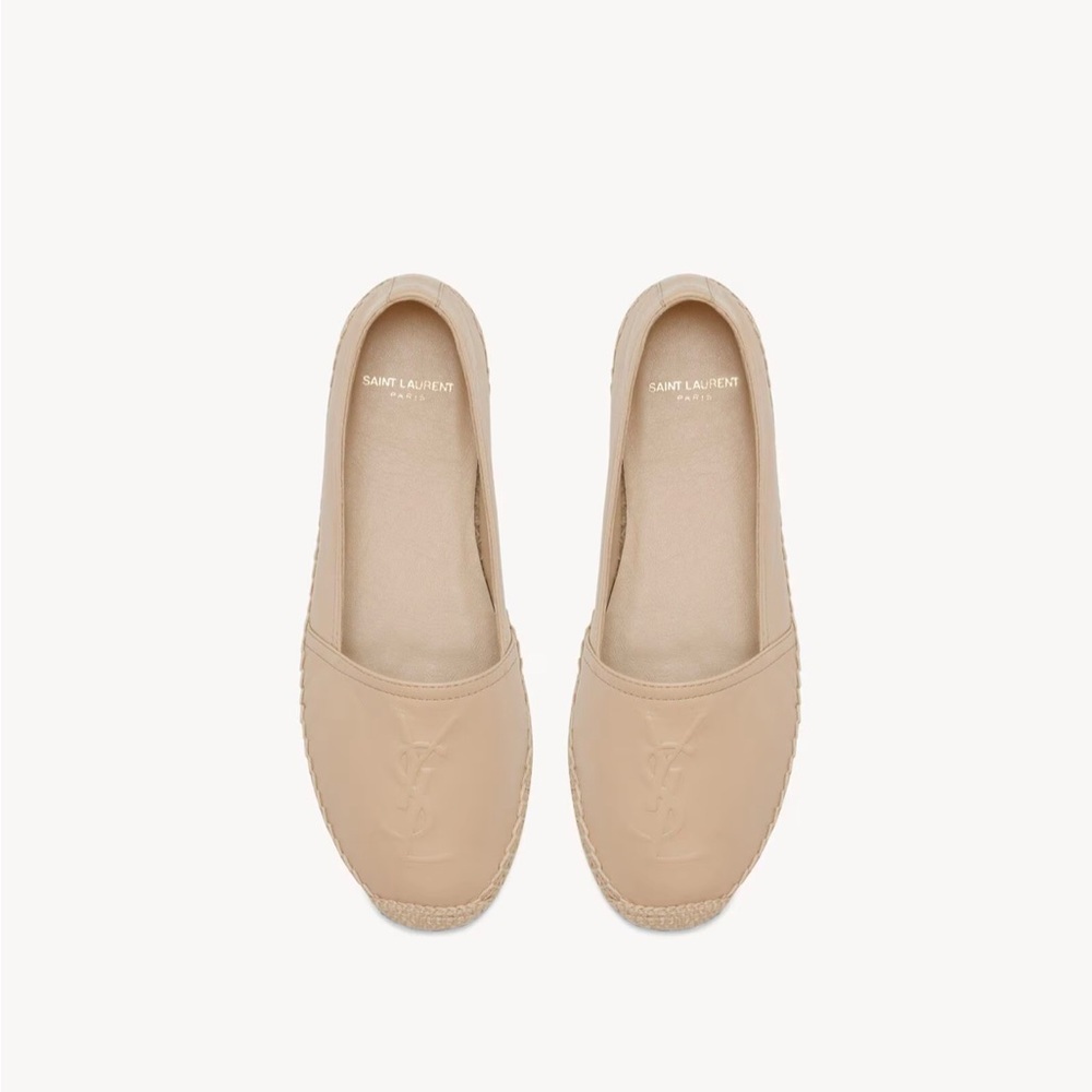 Saint Laurent -  CASSANDRE ESPADRILLES IN LAMBSKIN